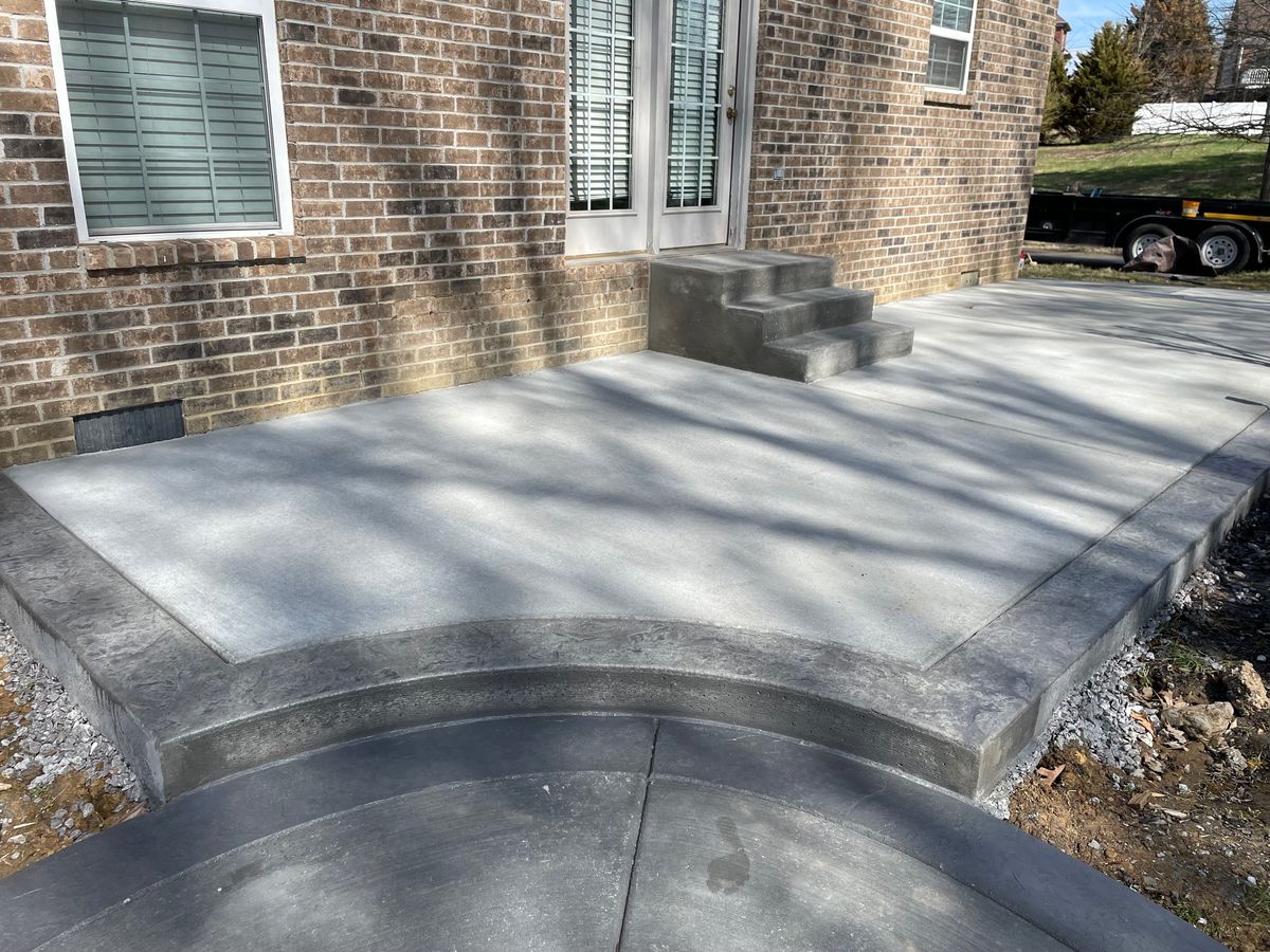 Concrete Patios for Premier Concrete Scapes in Murfreesboro, TN