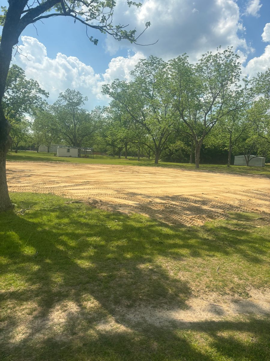 Grading for Coursey Construction in Metter, GA