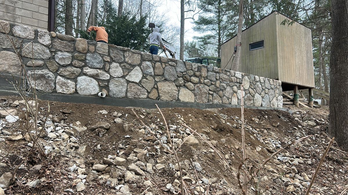 Excavating for White Hills Property Management in  Fairfield County, CT