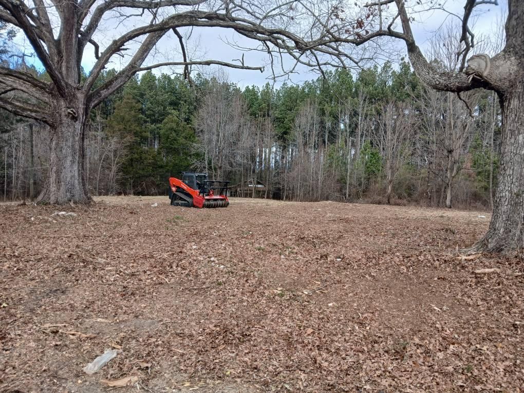 Forestry Mulching for Whiskey Ridge Mulching & Land Services in South Boston, VA