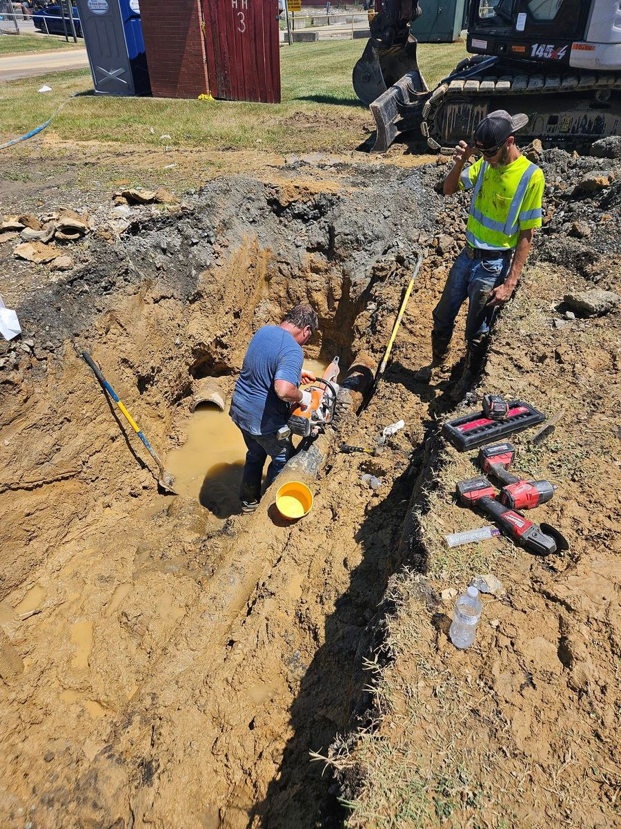 Site Preparation for Swift Creek Construction in Chesterfield County, VA