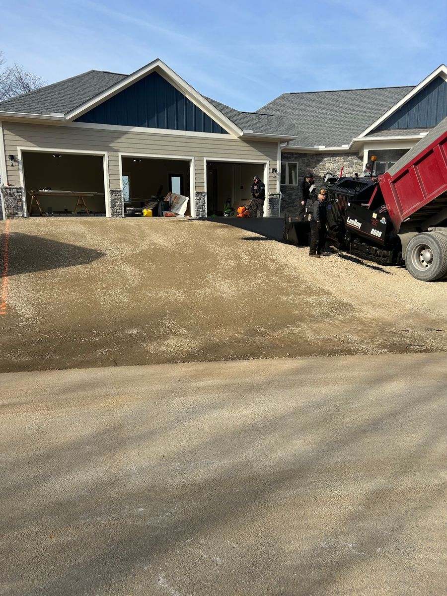 Grading for James R Carter Paving in Roanoke, VA
