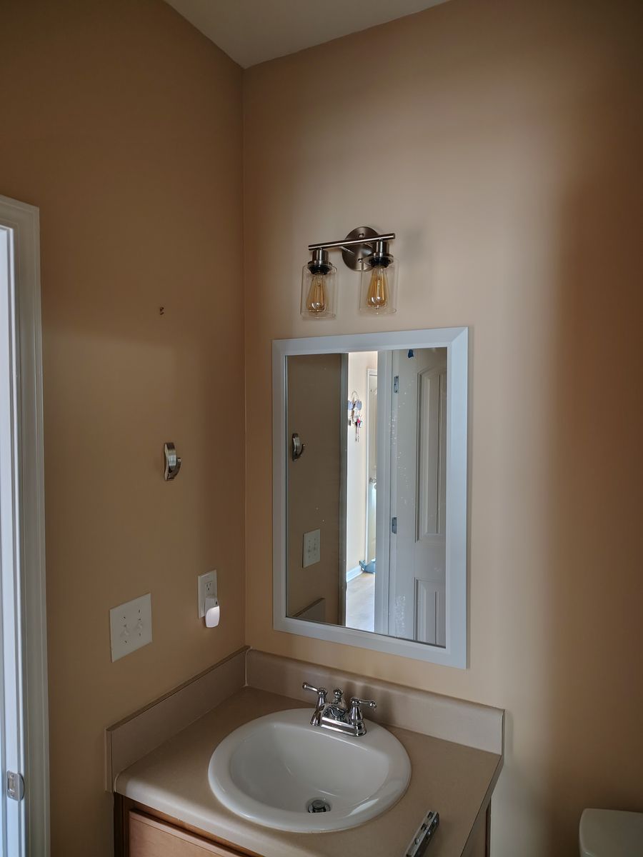 Bathroom Renovation for Michael Helm Services @solutions in Rydal, GA