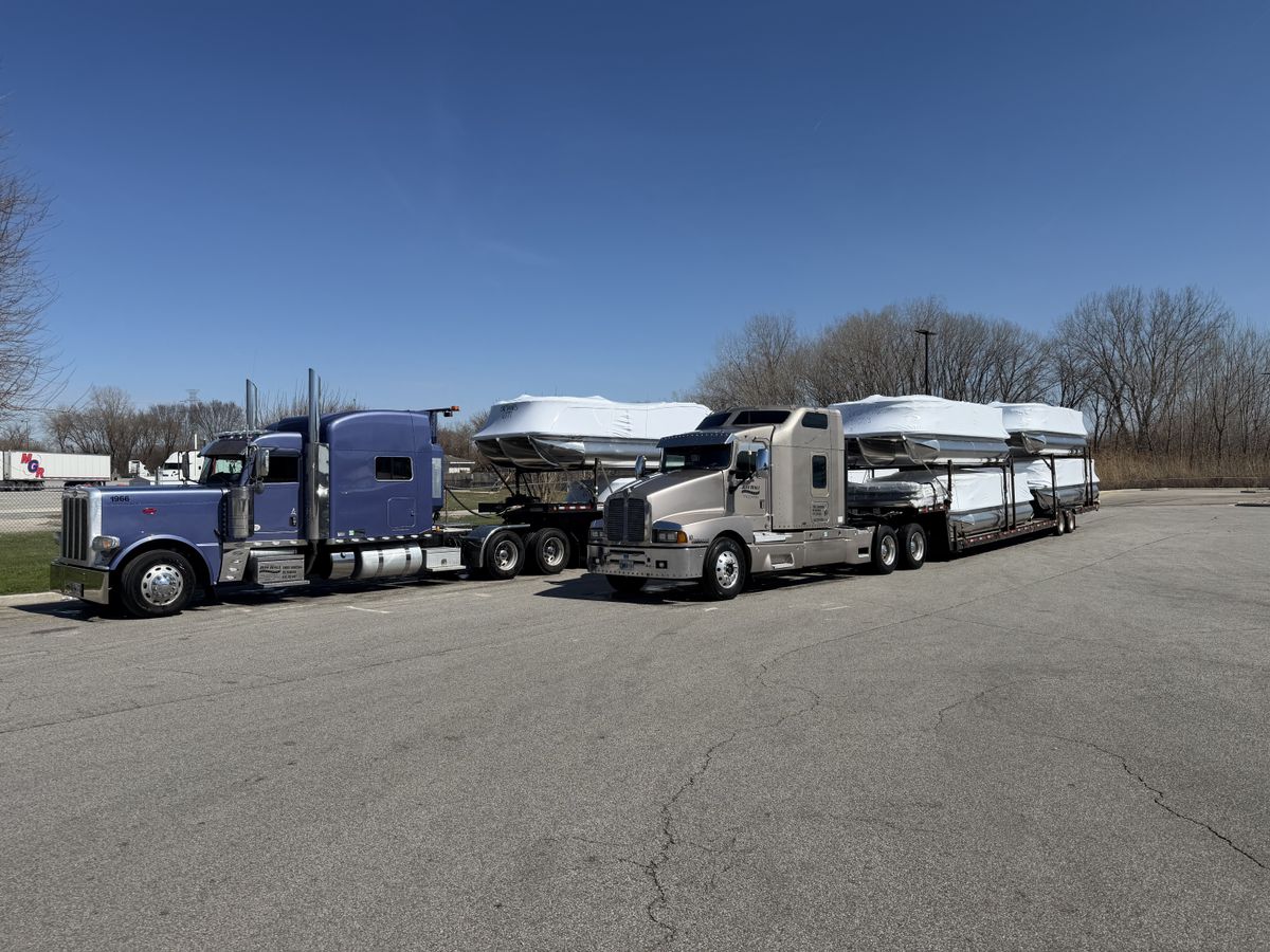Boat Transportation for Jeff Hall Trucking in Ligonier, IN