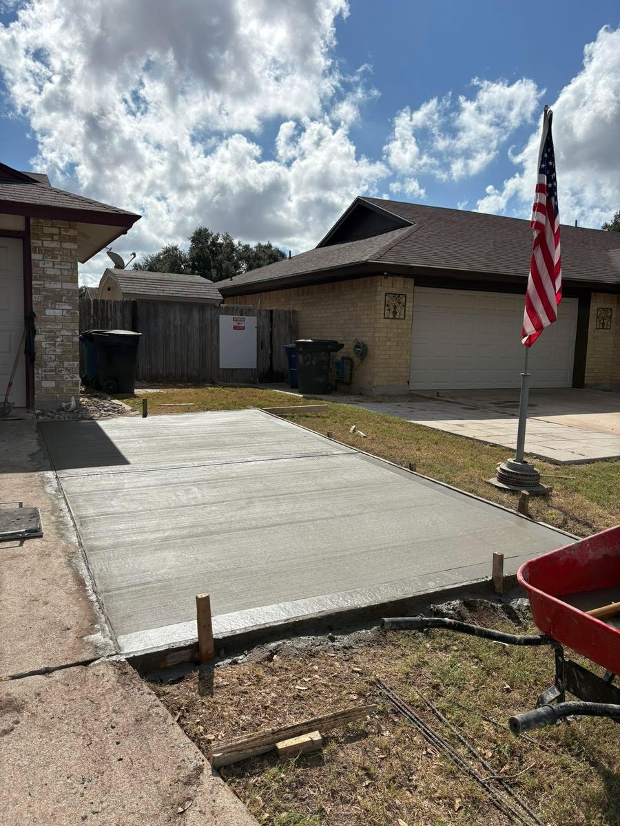 Concrete for Superior Painting and Metal Solutions in Edinburg, TX