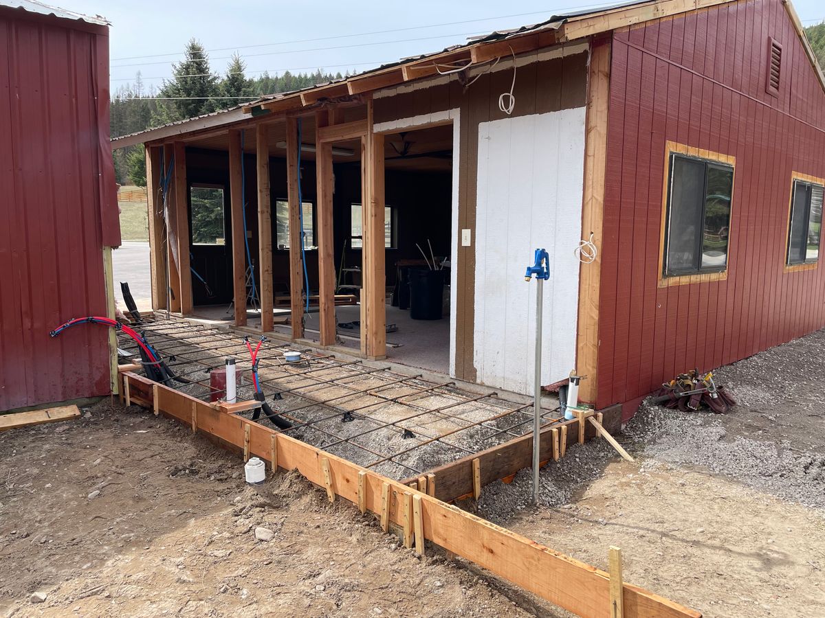 Concrete for Montana Concrete Creations in Bigfork, MT