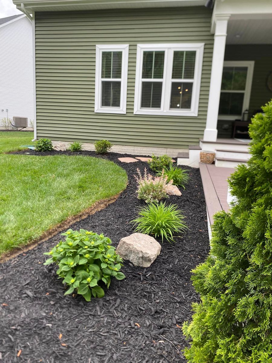 Landscape Installation for R&M Property Maintenance in White Pine, TN