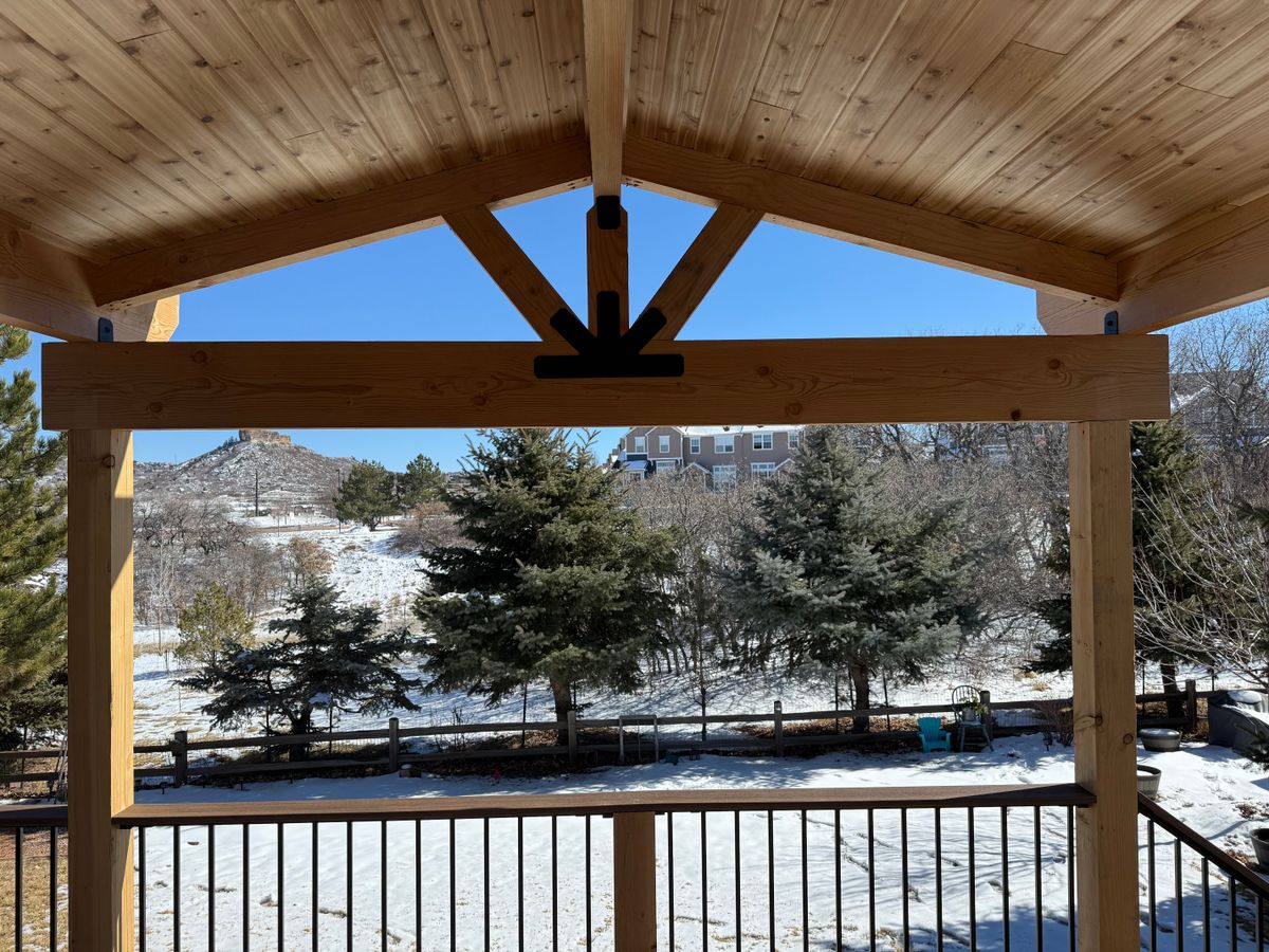 Deck & Patio Installation for Arnett Front Range Construction in Elizabeth, CO