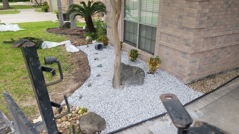 Hardscape Installation for Pro Lawn Care RGV in McAllen, TX