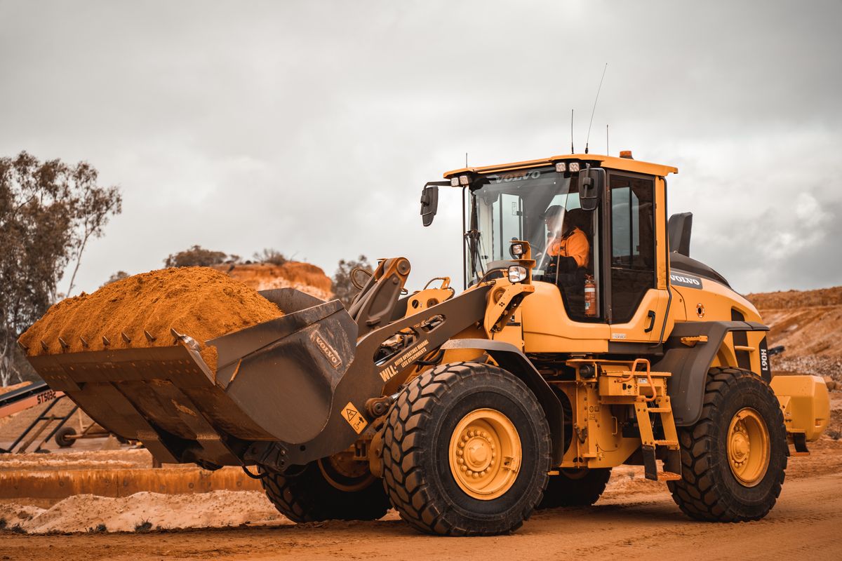 Heavy Machinery Detailing for Chris' Auto Detailing in Cornwall, 