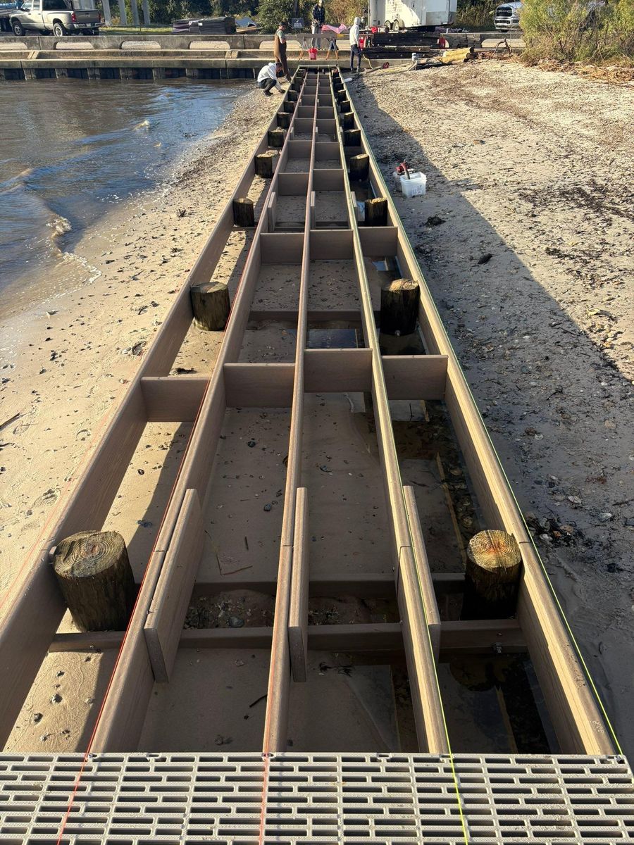Bulkhead Construction for Coastal Marine Construction in Bay St. Louis, MS