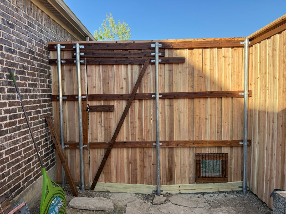 Fencing for The Cowboy Roofing in Fort Worth, TX