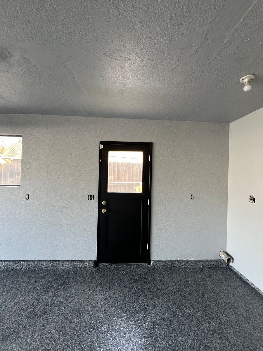 Epoxy Floors for Fred's Painting in Turlock, CA