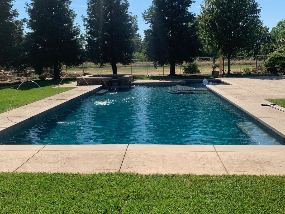 Custom Pool Construction for Western Pools Inc in Marysville, CA