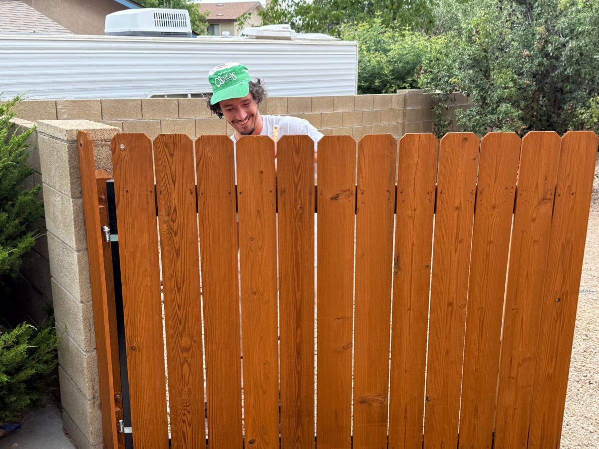 Fence & Deck Staining for True Vision Painting in Prescott Valley, AZ