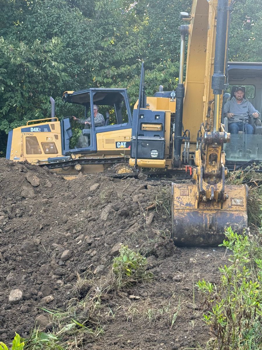 Grading for ASC Excavating LLC in Lucas, OH