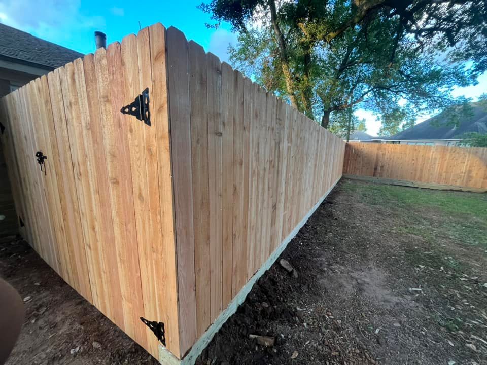 Fence Installation for Aly Fence in Angleton, TX