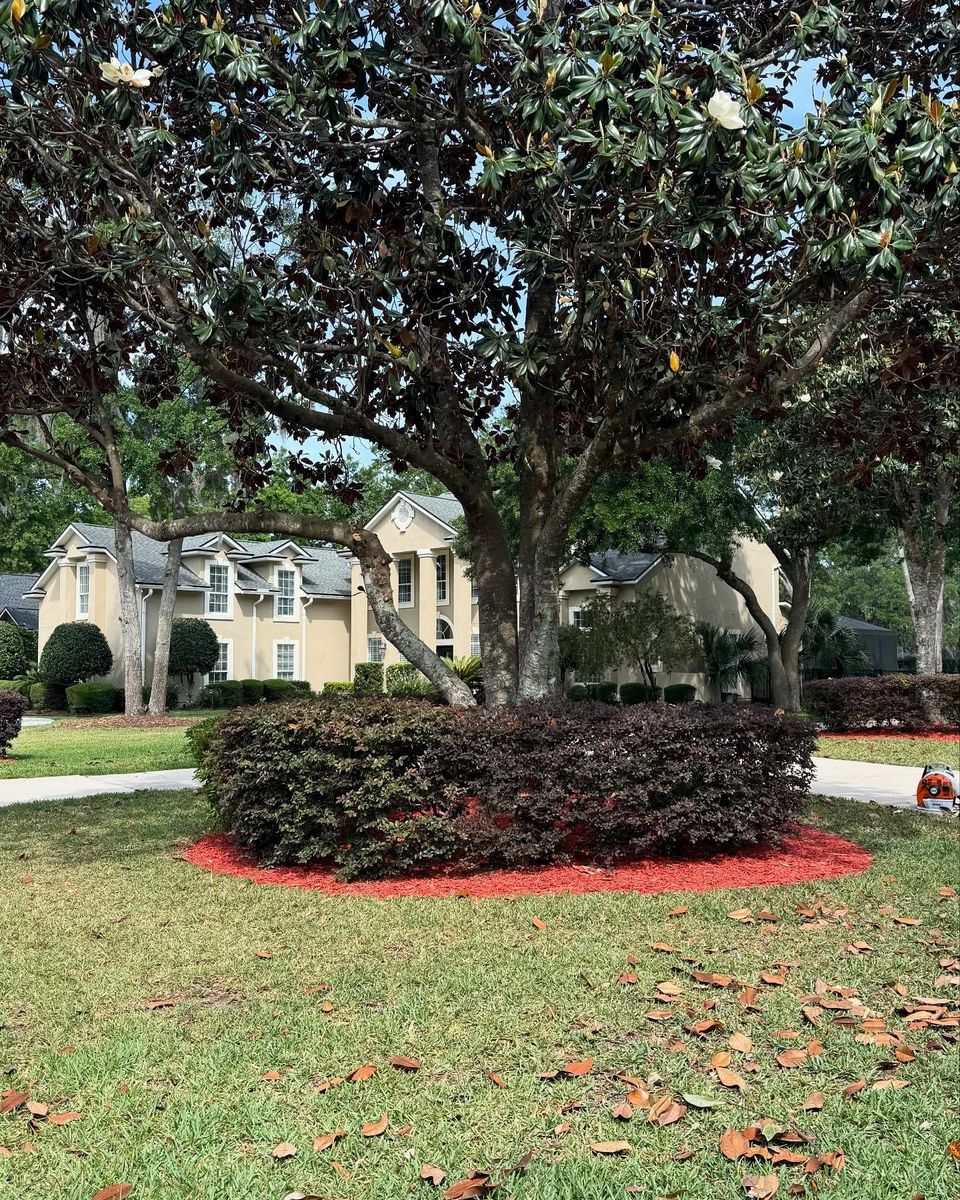 Mulch Installation for Whole 9 Yards Services in Green Cove Springs, FL