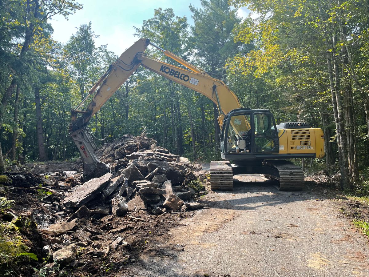 Roadways for Allstone Excavation in Rotterdam, NY