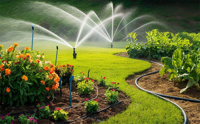 Irrigation Design Services for RSI Sprinklers & Drainage  in Southwest Houston, TX