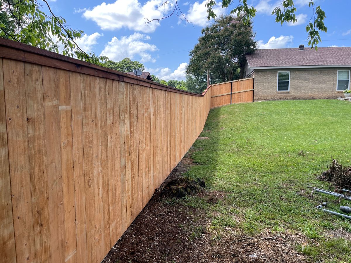 Fence Installation for Aguilar Fencing and Gates in Longview, Texas