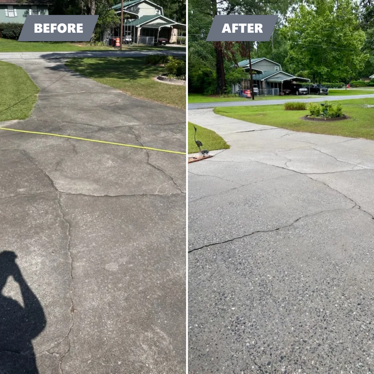 Driveway and Sidewalk Cleaning for X-Stream Pressure Washing and Roof Cleaning in Sandersville, GA