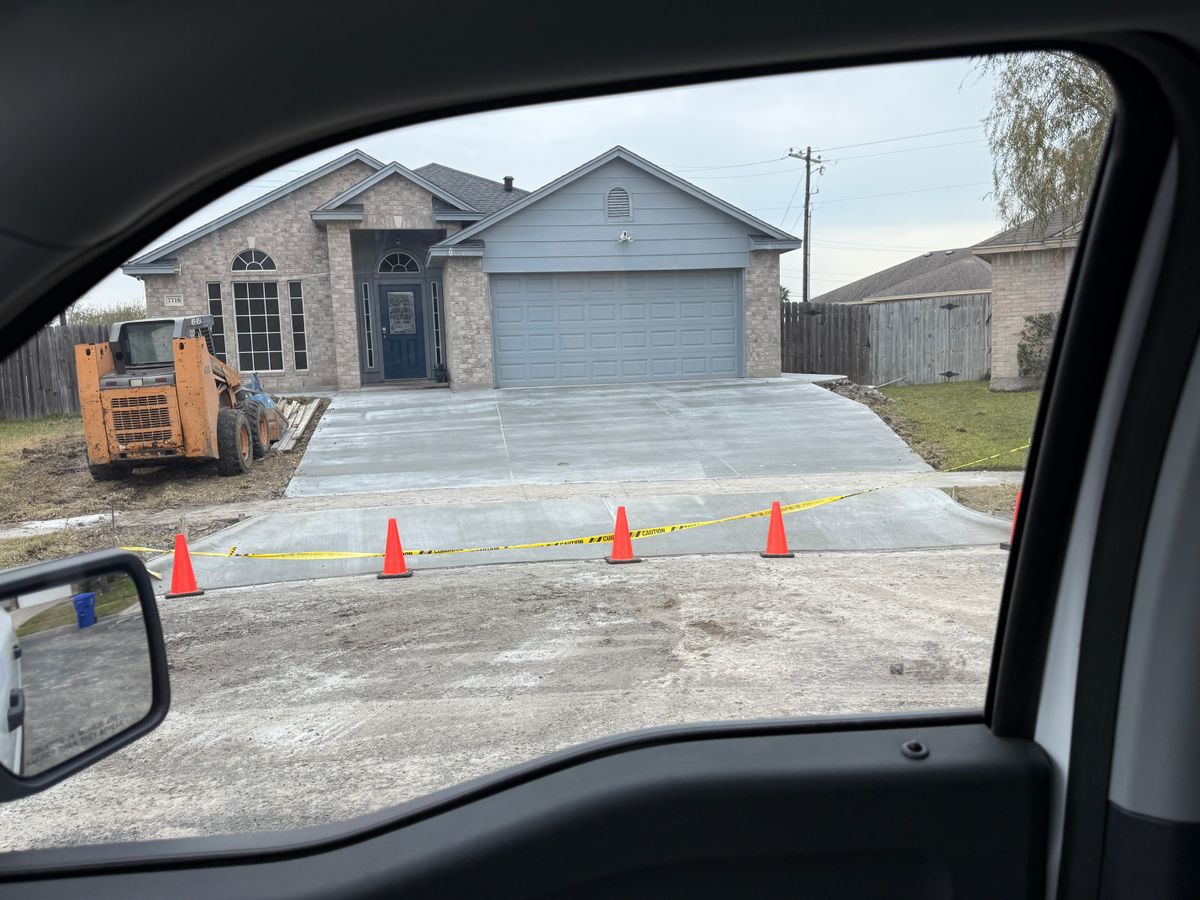 Concrete Flatwork for Keen Decorative Concrete in Corpus Christi, TX