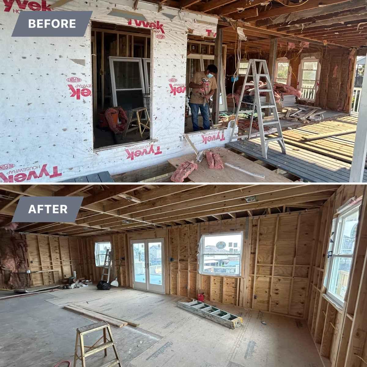 Additions for Ocean Construction by Herrera in Galveston, TX