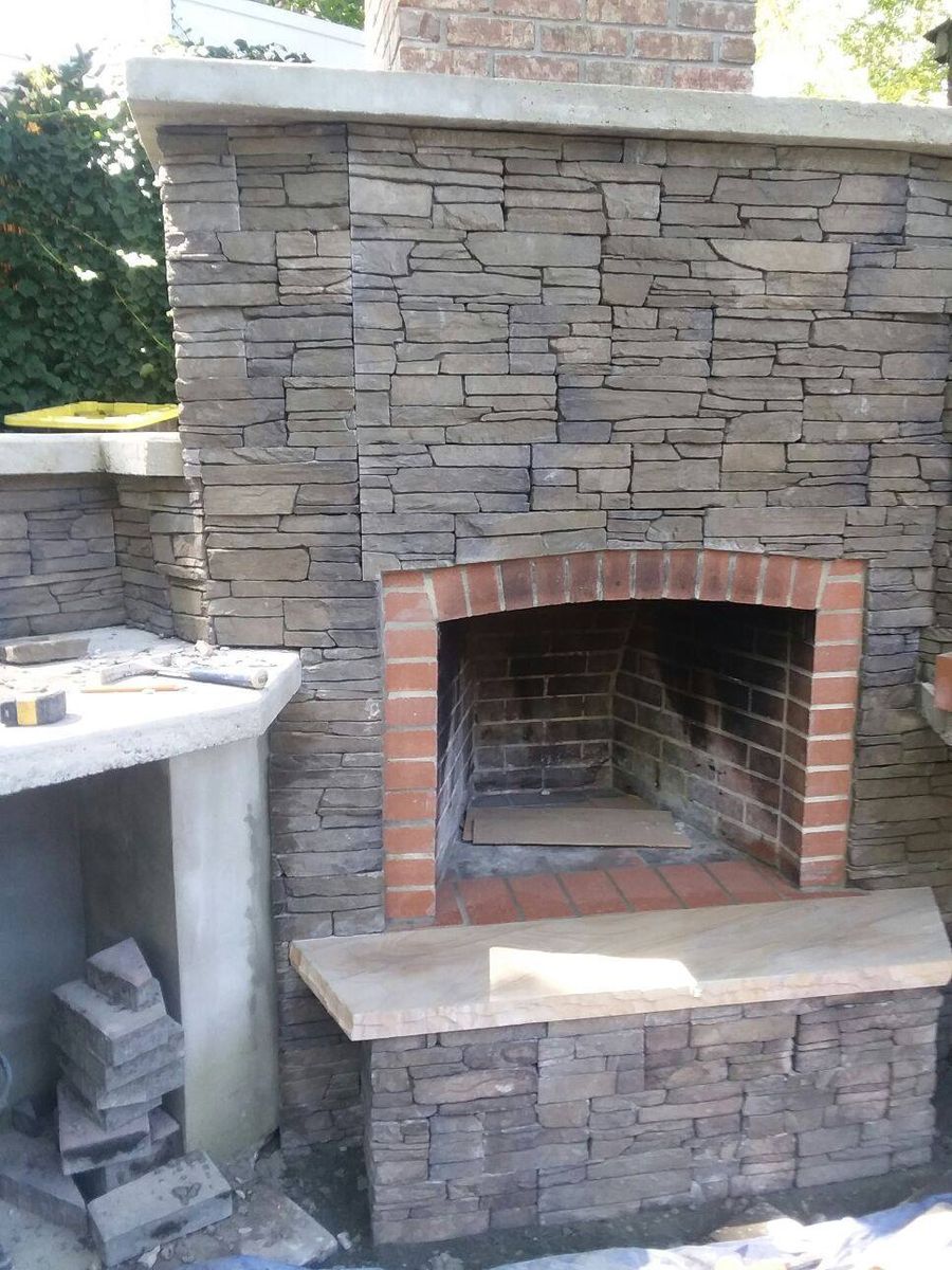 Fireplace Installation for Fajardo construction&masory LLC in Morristown, NJ