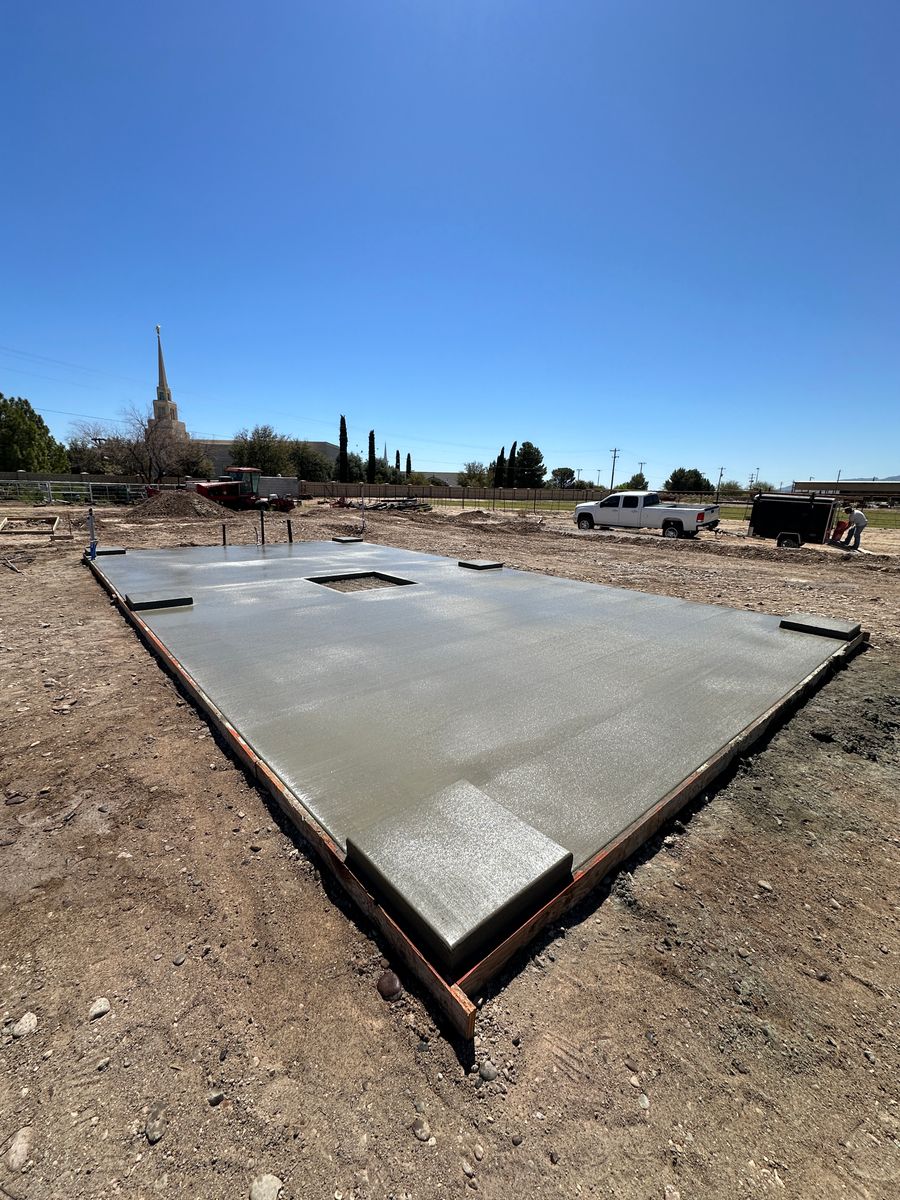 Foundation Installation for American Concrete Placement in Camp Verde, AZ