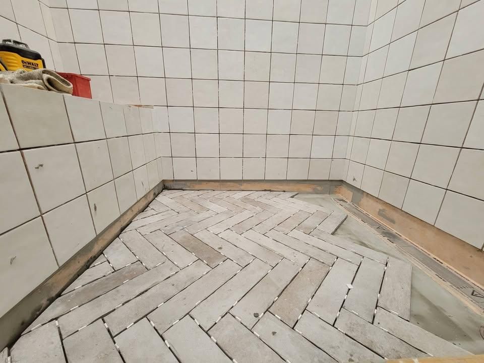 Tile Installation for GVL Renovations in Greenville, SC