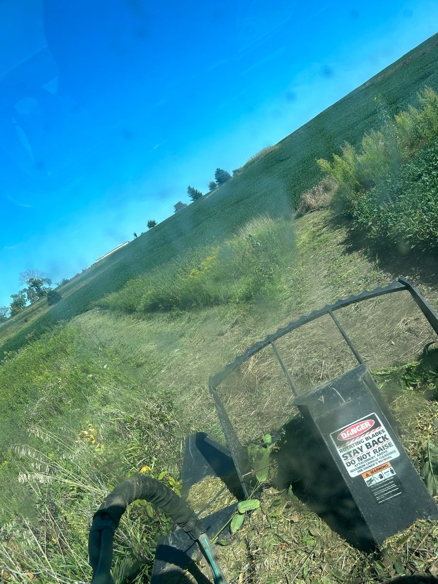 Spraying & Mowing for Two Young Bucks in Leon, IA