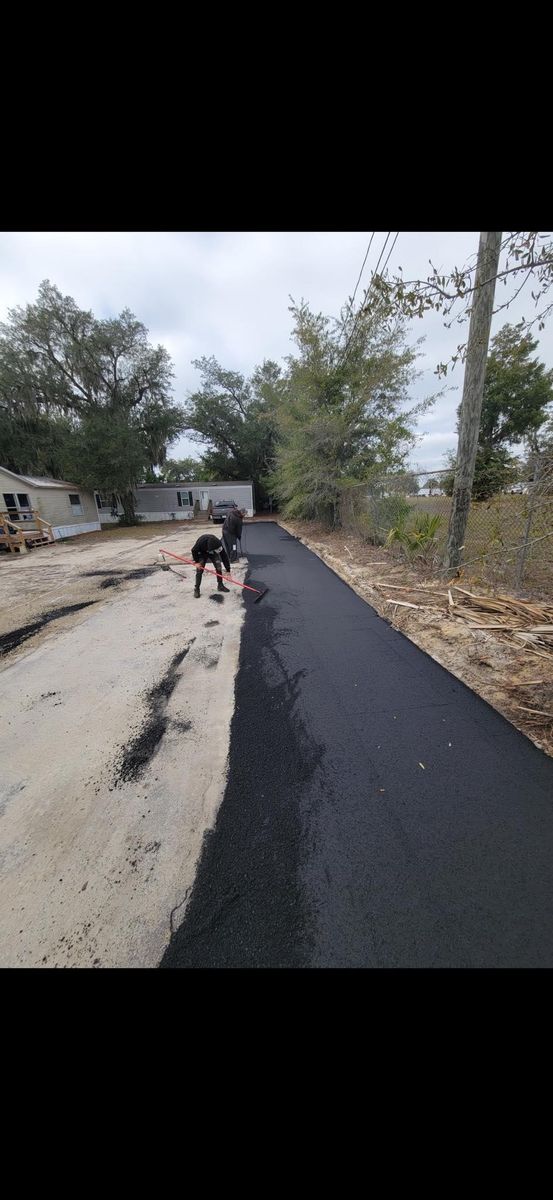 Asphalt Maintenance for Alliance Paving in Panama City Beach, FL