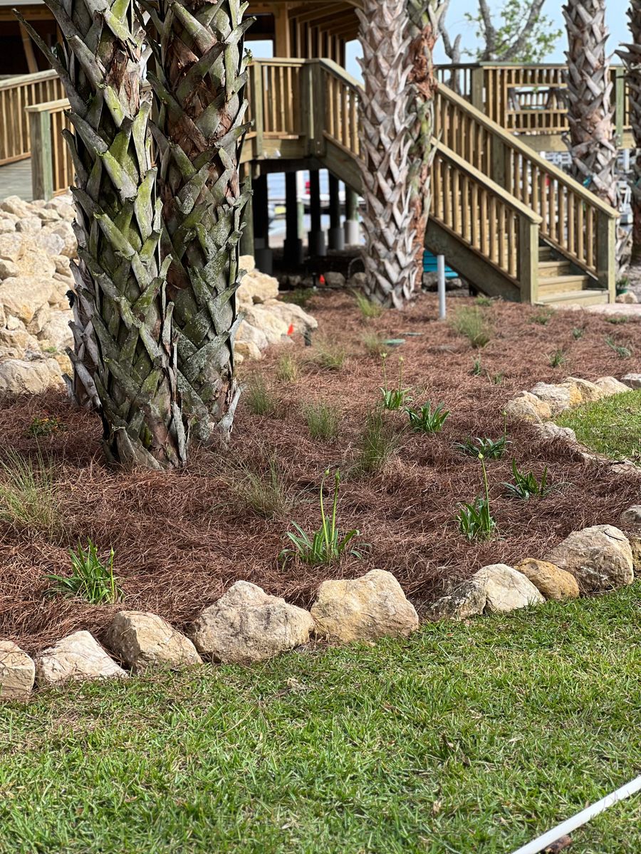 Landscape Design and Installation for Roberts Lawn & Landscape in Cross City, FL