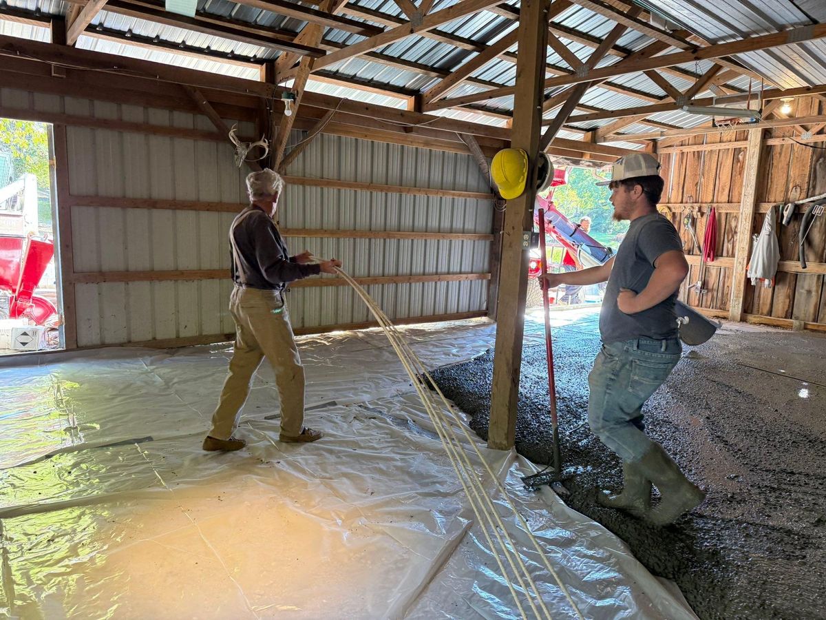 Driveways & Sidewalks for Whitfield Concrete Construction in Solsberry, IN