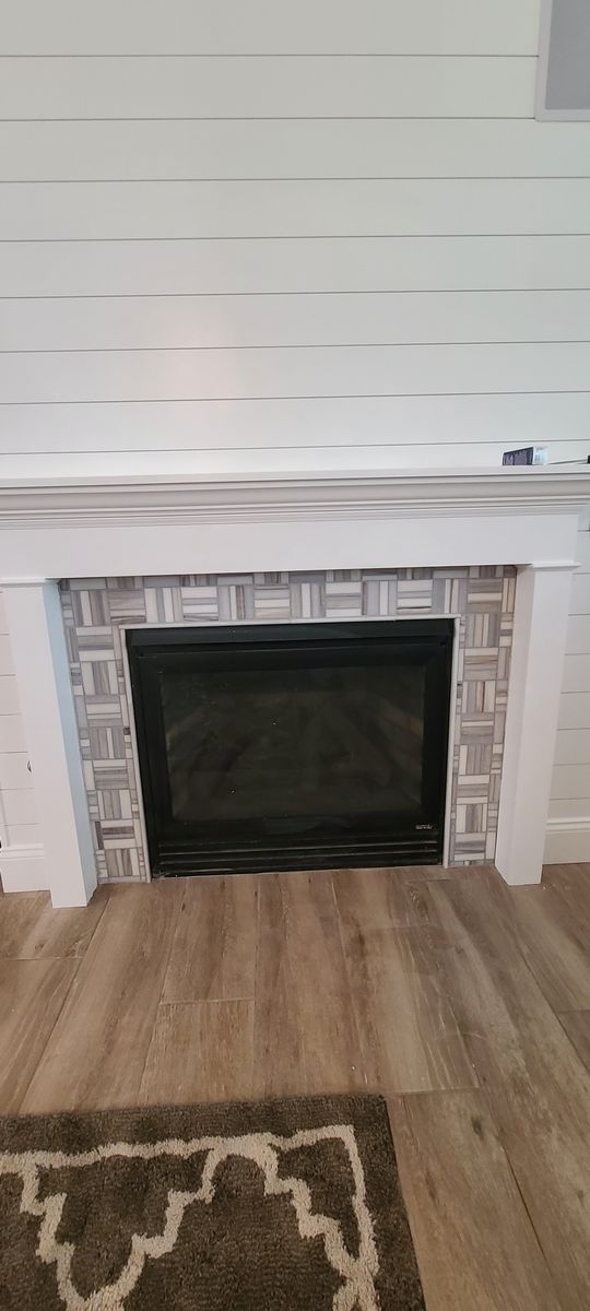 Accent walls/ Fireplace for Flawless Tile Company in Boise, ID