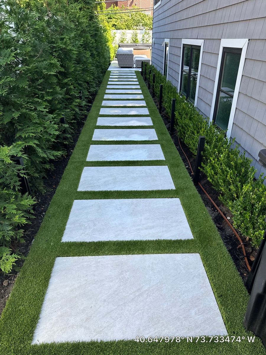 High End Residential Design & Install for Elegant Lawns & Landscaping in Inwood, NY