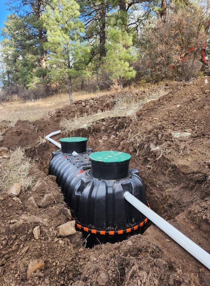 Site Preparation for Markham Septic & Excavation in Pagosa Springs, CO