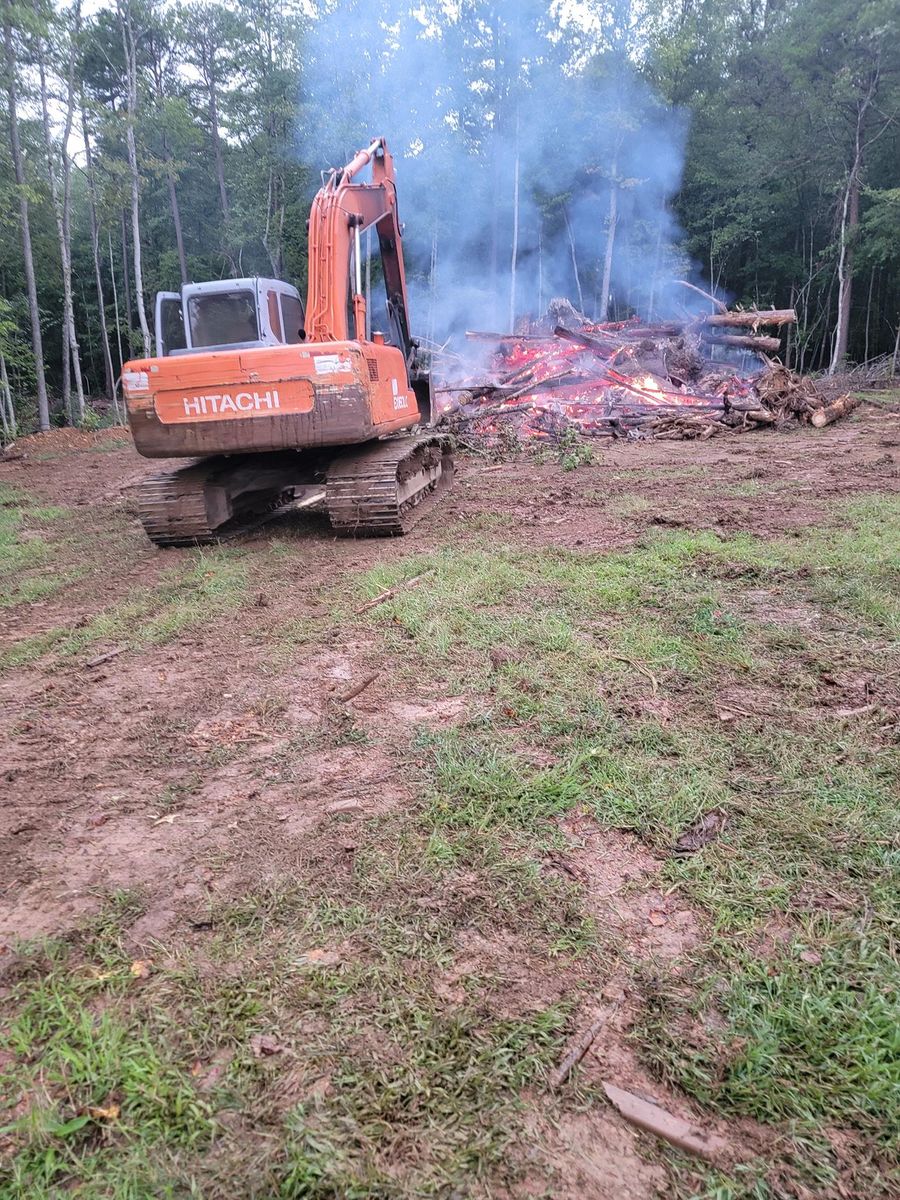 Grading for Piedmont Lawn and Landscaping in Lexington, NC