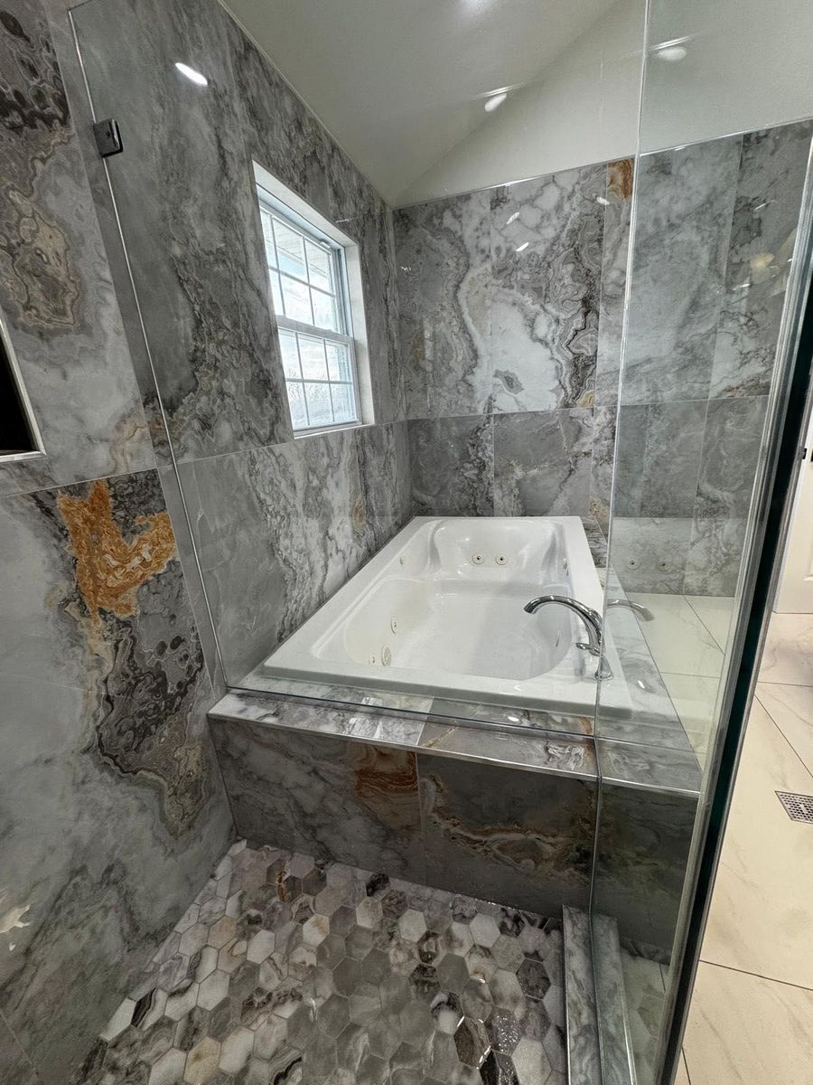 Tiling for Ramos Pro Painting & Construction in East Rockaway, 	New York