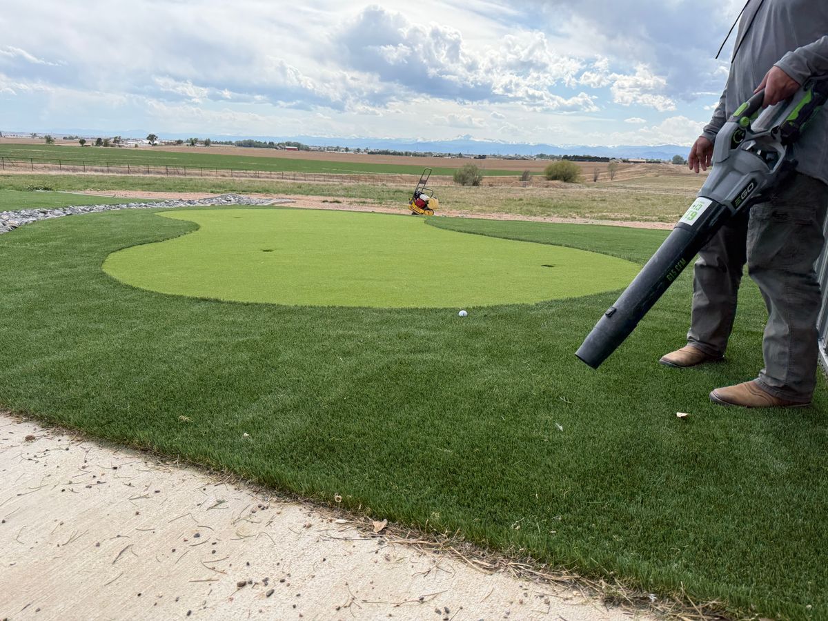 Artificial Turf Installation for Forever Green Turf Pros in Greeley, CO