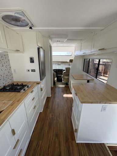 RV & Camper Van Flooring for Mauka to Makai RV Renovations in Los Angeles, CA
