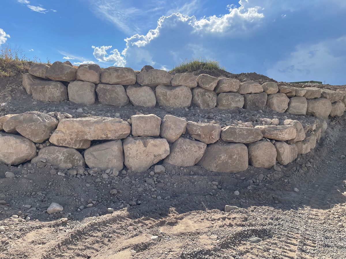 Site Preparation for Premier Rockwall & Excavating in Utah County, UT