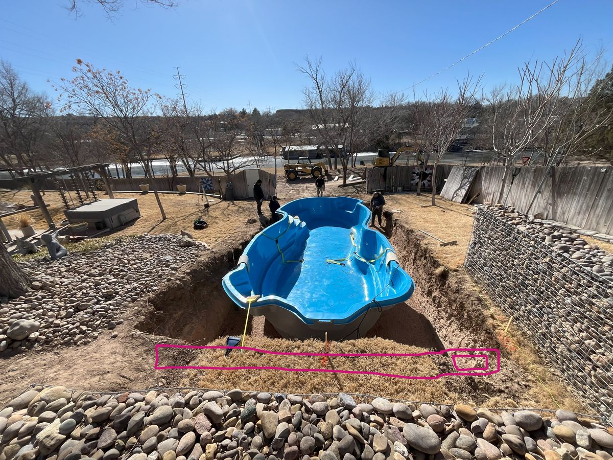 Custom Pool Construction for Cole Landscaping & Pools, LLC in Amarillo, TX