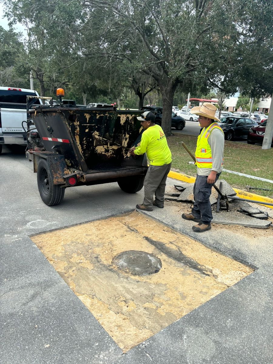 Patching for Lamar Construction in North Central, FL