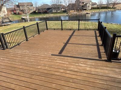 Deck Installation for Daggett Construction in Sioux Falls, SD