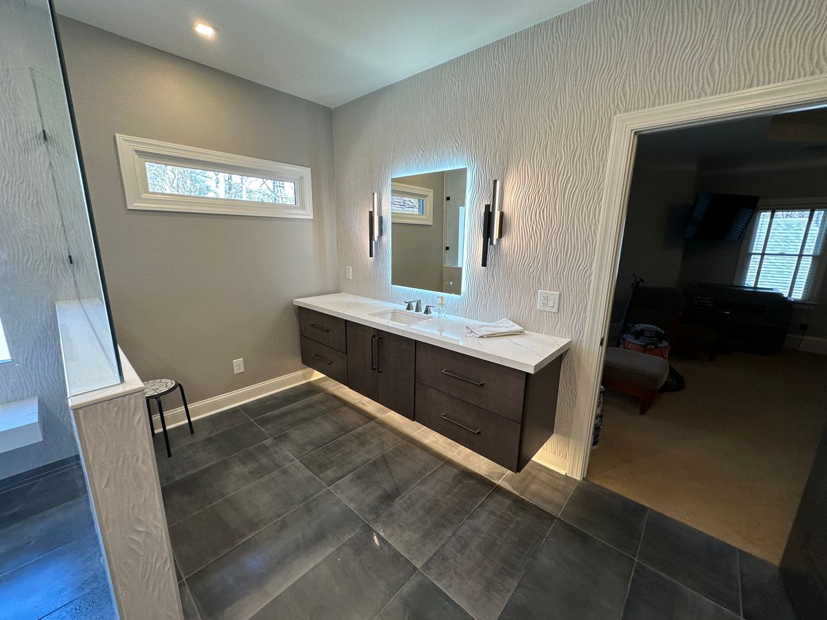 Bathroom Renovation for Master Tech Industries in Sandy Springs, GA