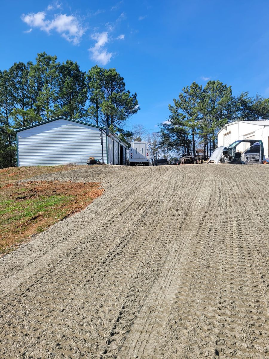 Land Grading for Bobcat Bob in Clermont, GA