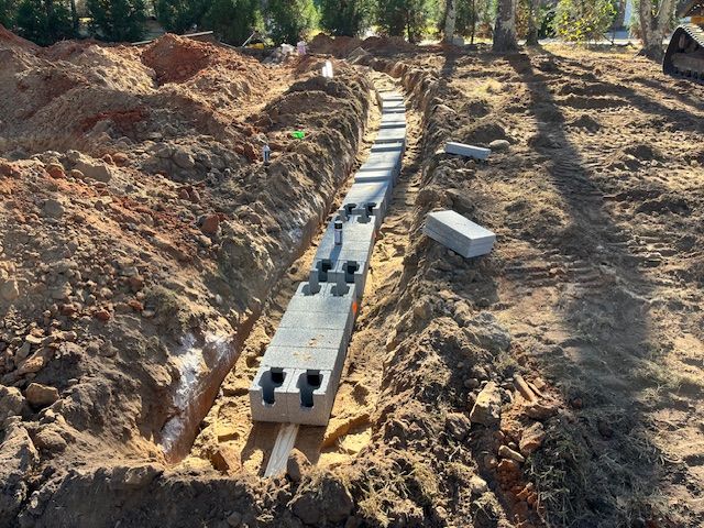 Septic Installation for Barnes Backhoe & Grading in Taylorsville, NC