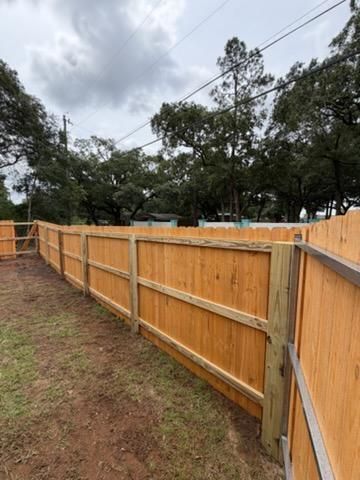 Fence Installation for Forrest Fencing in Pensacola, FL